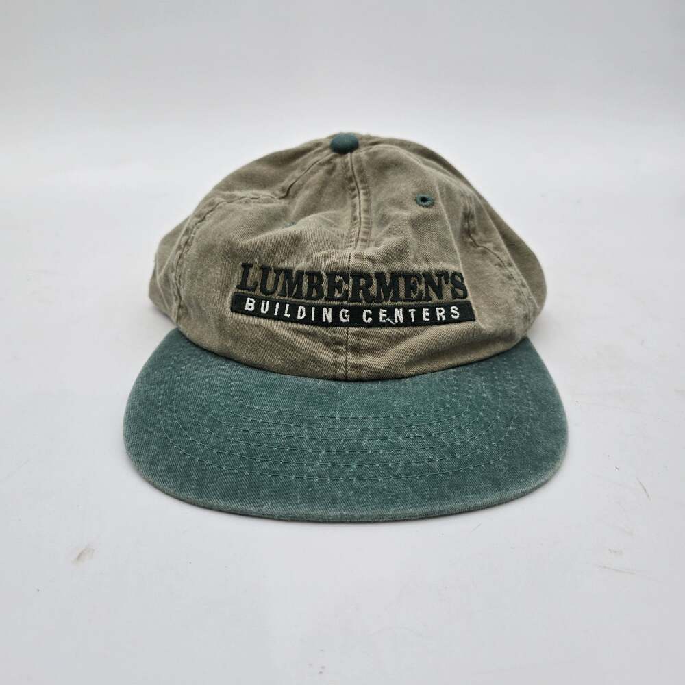 Vintage Hat Baseball Cap Co 90s Cotton 6 Panel Strapback Lumbermans Carpenter
